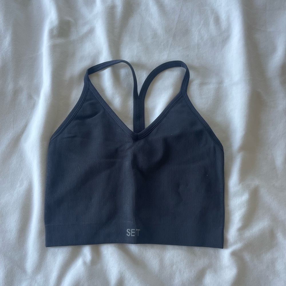 Set active V-neck tank top Sculptflex color storm